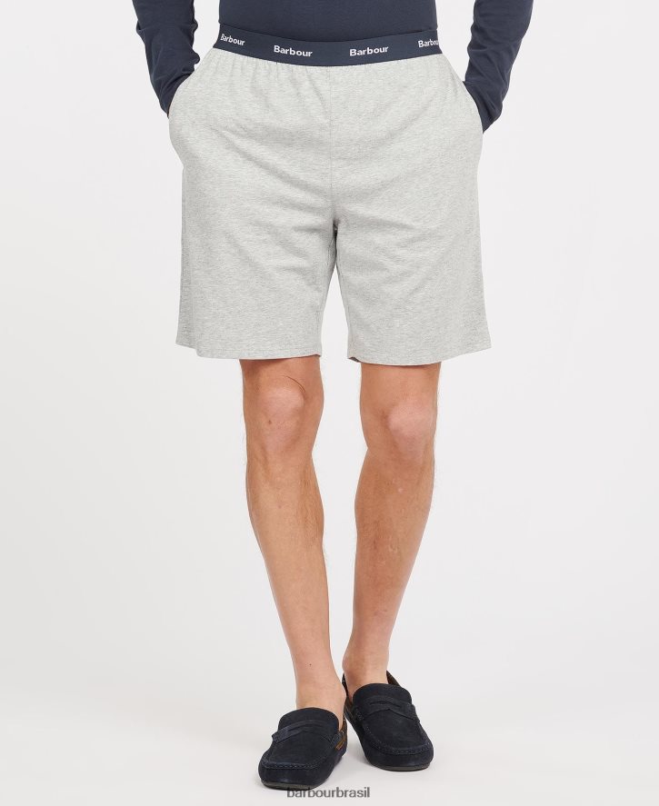 roupas Barbour abade curto marinha homens NH44421237