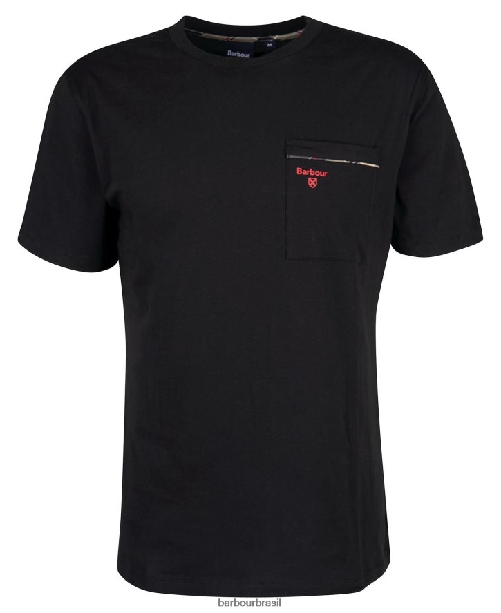 roupas Barbour conjunto de pijama de baile tartã marinho de verão homens NH44421240