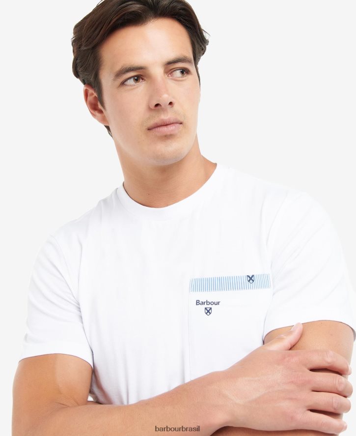 roupas Barbour conjunto pijama hilson azul clássico homens NH44421239