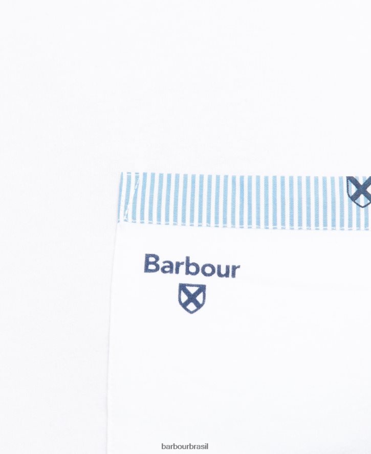 roupas Barbour conjunto pijama hilson azul clássico homens NH44421239