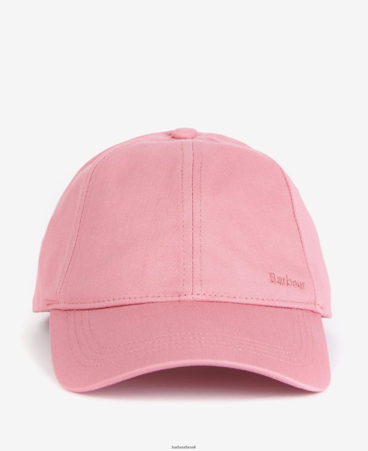 acessórios Barbour boné esportivo olivia preto clássico mulheres NH44422420