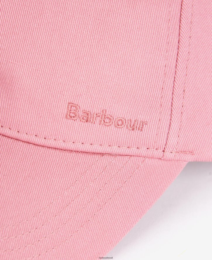 acessórios Barbour boné esportivo olivia preto clássico mulheres NH44422420