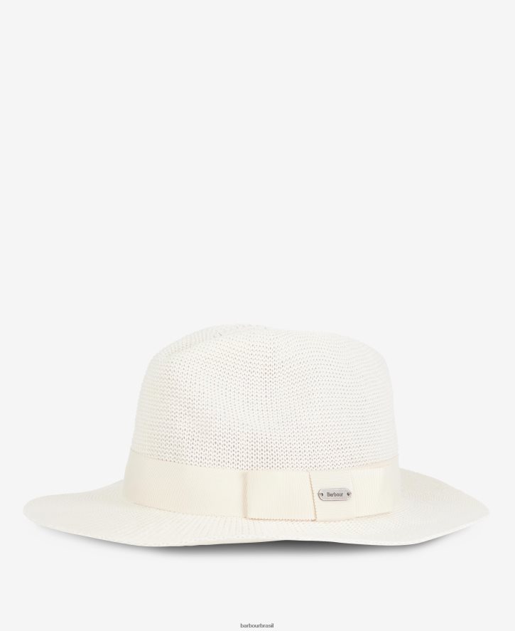 acessórios Barbour fedora de fairbourne mil-folhas mulheres NH44422423