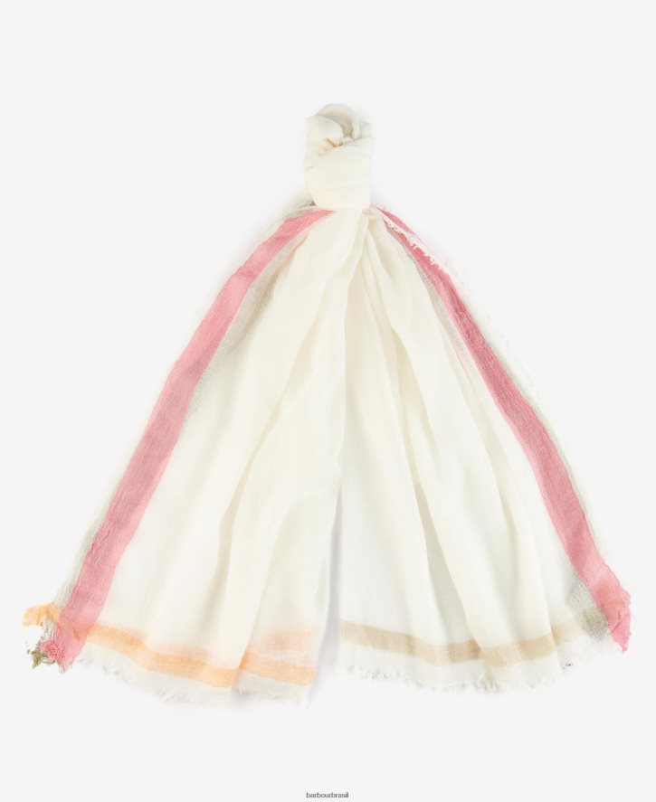 acessórios Barbour envoltório de verificação de borda blackett yarrow/multi mulheres NH44422463