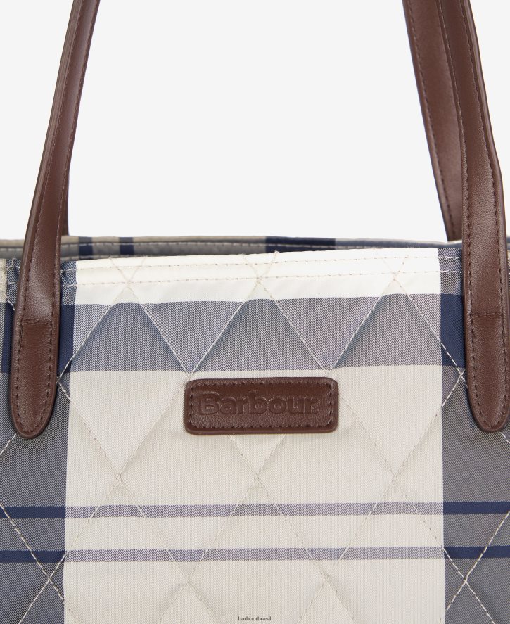 acessórios Barbour bolsa acolchoada wetherham tartã clássico mulheres NH44422389