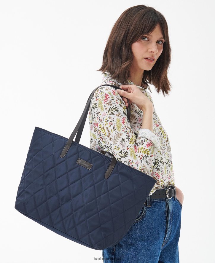 acessórios Barbour bolsa acolchoada witford tartã clássico mulheres NH44422395