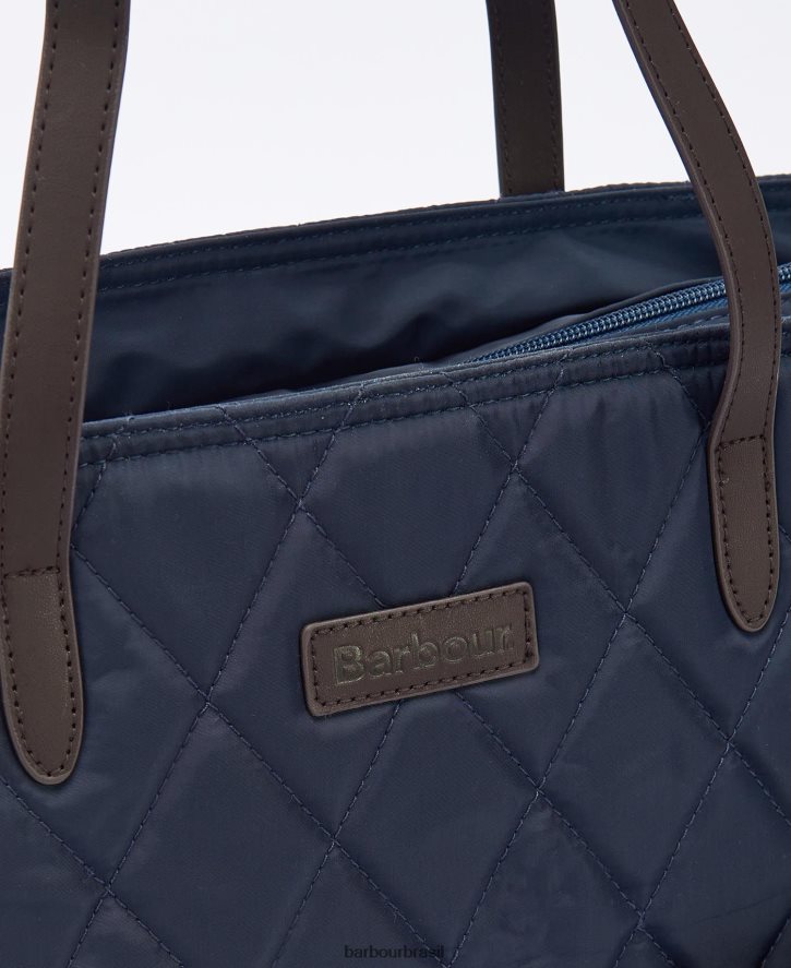acessórios Barbour bolsa acolchoada witford tartã clássico mulheres NH44422395