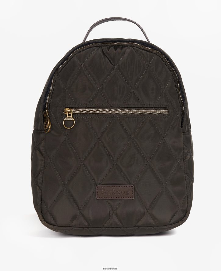 acessórios Barbour witford mochila acolchoada juta mulheres NH44422392