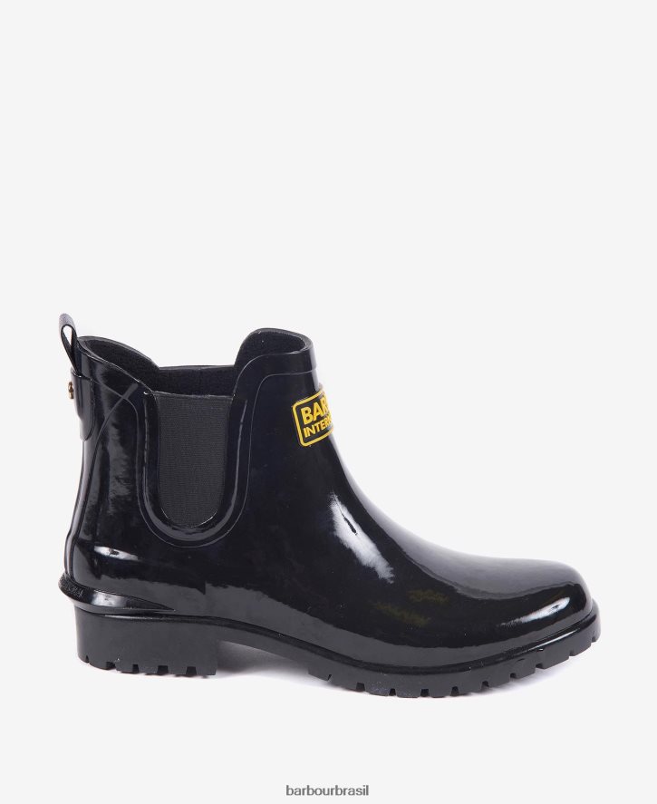 calçados Barbour assen chelsea wellingtons preto mulheres NH44422160