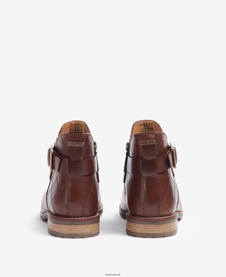 calçados Barbour botas de cinto darlene preto clássico mulheres NH44422088