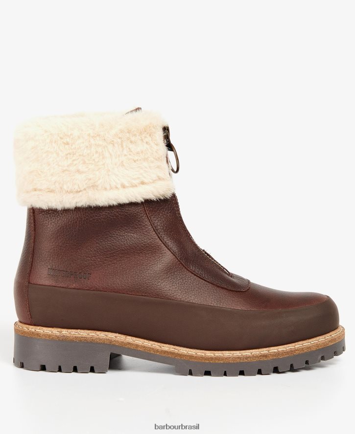 calçados Barbour botas de sorveira preto mulheres NH44422085