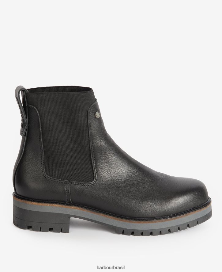 calçados Barbour botas dixie taupe mulheres NH44422069