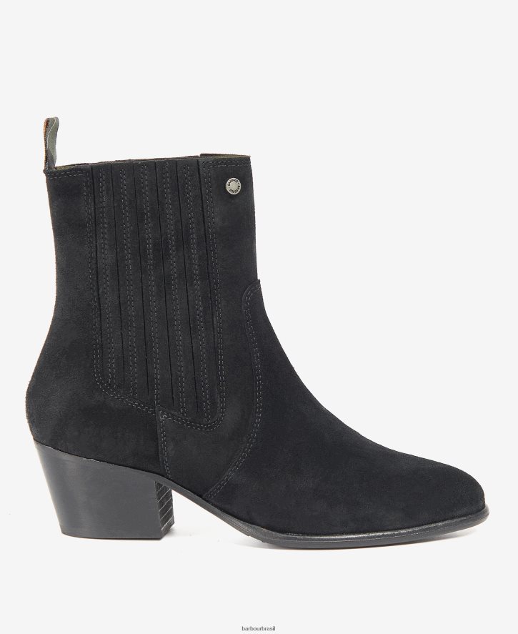 calçados Barbour botas prue western chelsea taupe mulheres NH44422064