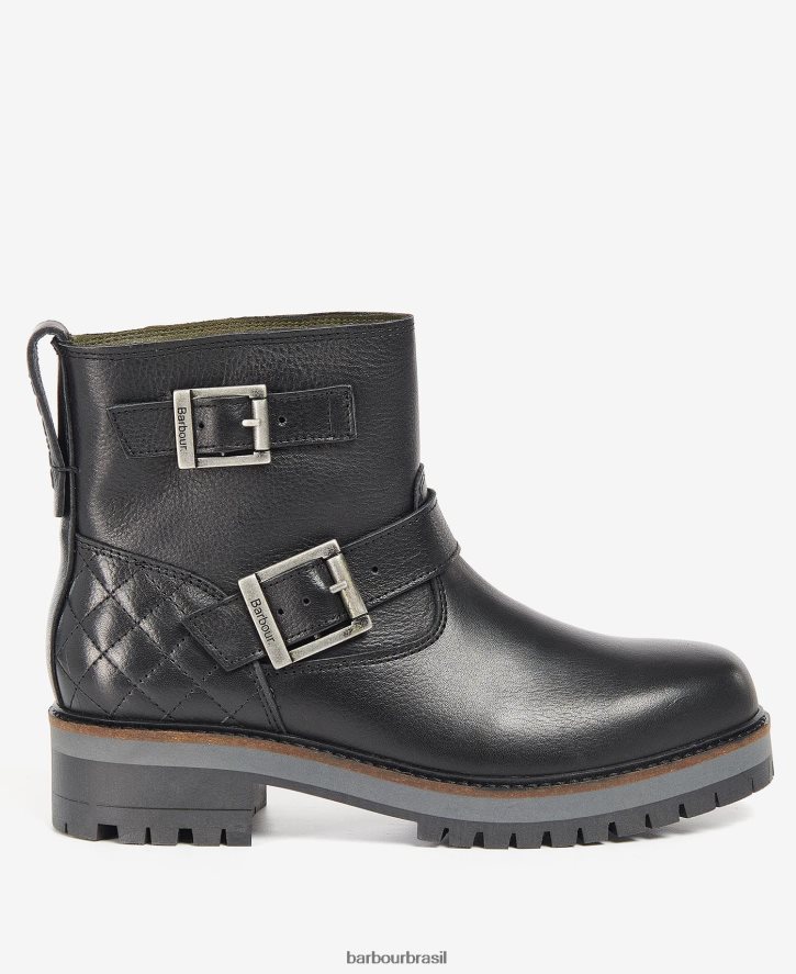 calçados Barbour botas tiggy preto mulheres NH44422074
