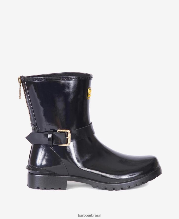 calçados Barbour mugello wellingtons preto mulheres NH44422165