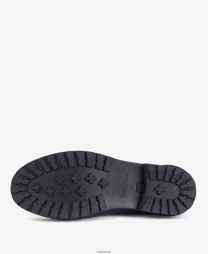 calçados Barbour wilton wellingtons floral marinho mulheres NH44422166