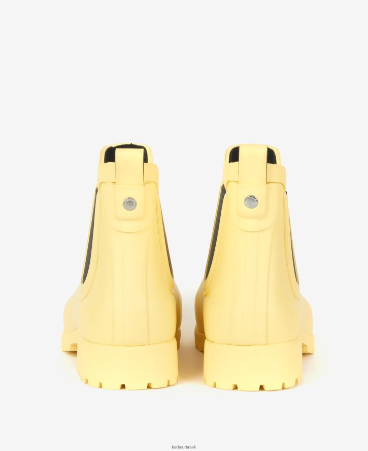 calçados Barbour wilton wellingtons floral marinho mulheres NH44422168