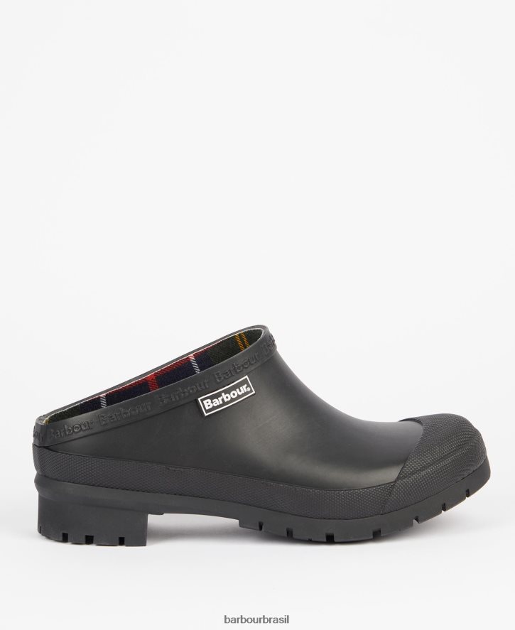 calçados Barbour quinn tamancos marinha mulheres NH44422045