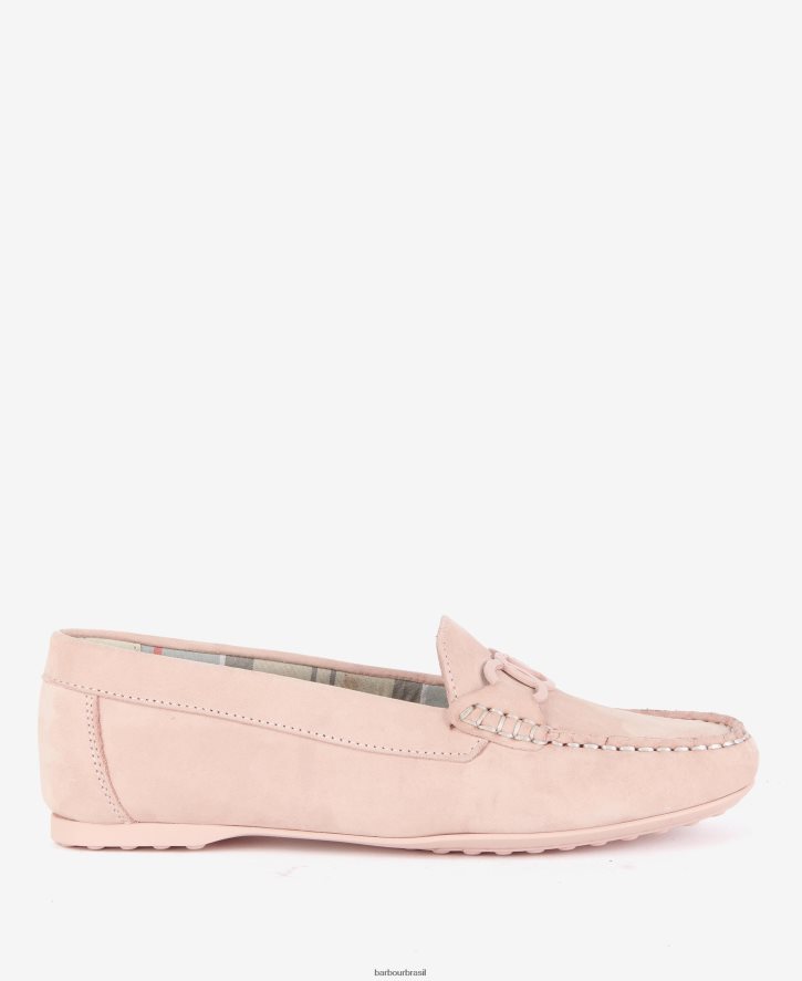 calçados Barbour sapatos de condução astrid vermelho clássico mulheres NH44422143