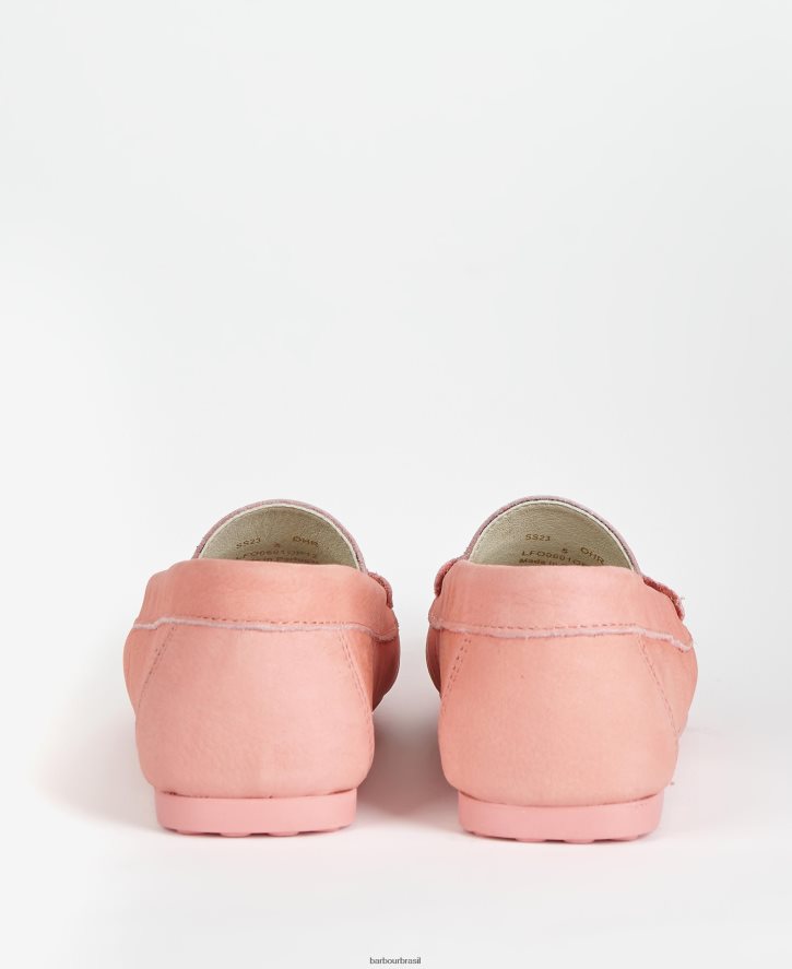 calçados Barbour sapatos de condução myla pêssego mulheres NH44422145