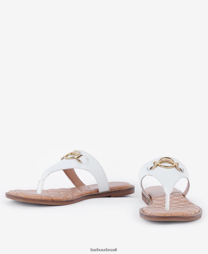 calçados Barbour sandálias baymouth preto clássico mulheres NH44422105