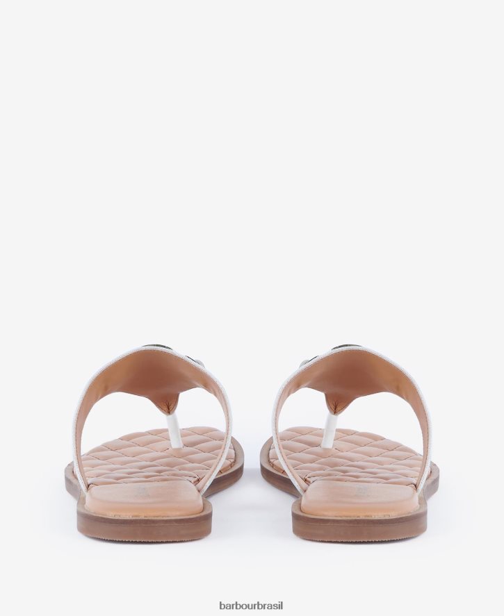 calçados Barbour sandálias baymouth preto clássico mulheres NH44422105