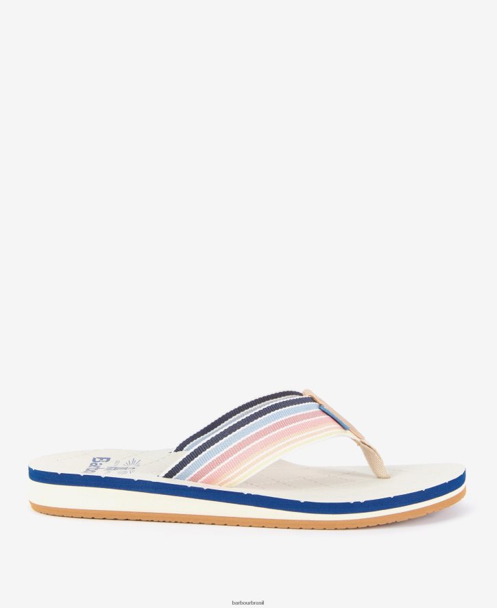 calçados Barbour sandálias de praia seamills clássico multi mulheres NH44422106