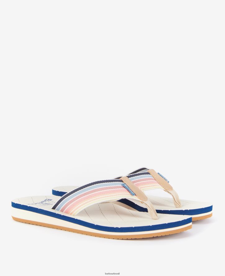 calçados Barbour sandálias de praia seamills clássico multi mulheres NH44422106