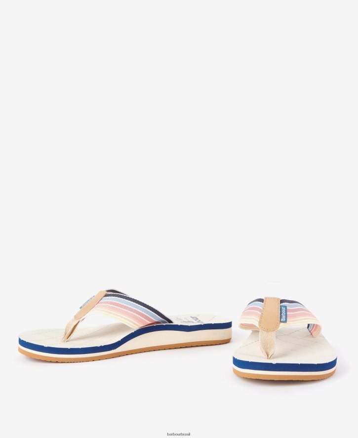 calçados Barbour sandálias de praia seamills clássico multi mulheres NH44422106