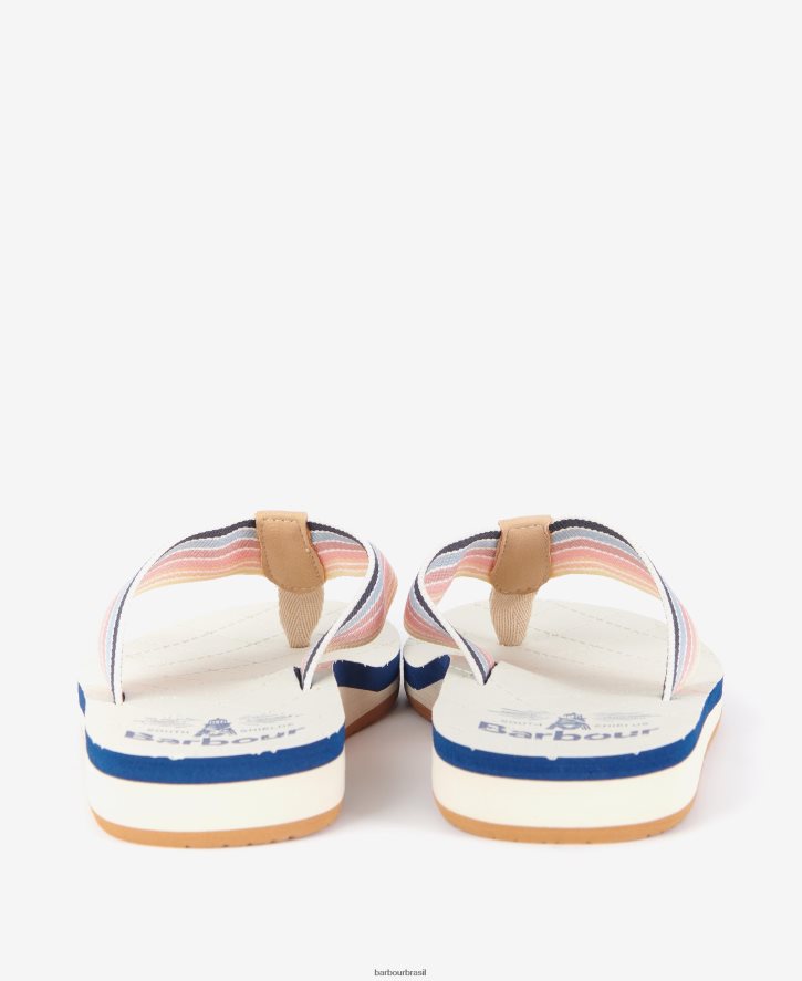 calçados Barbour sandálias de praia seamills clássico multi mulheres NH44422106