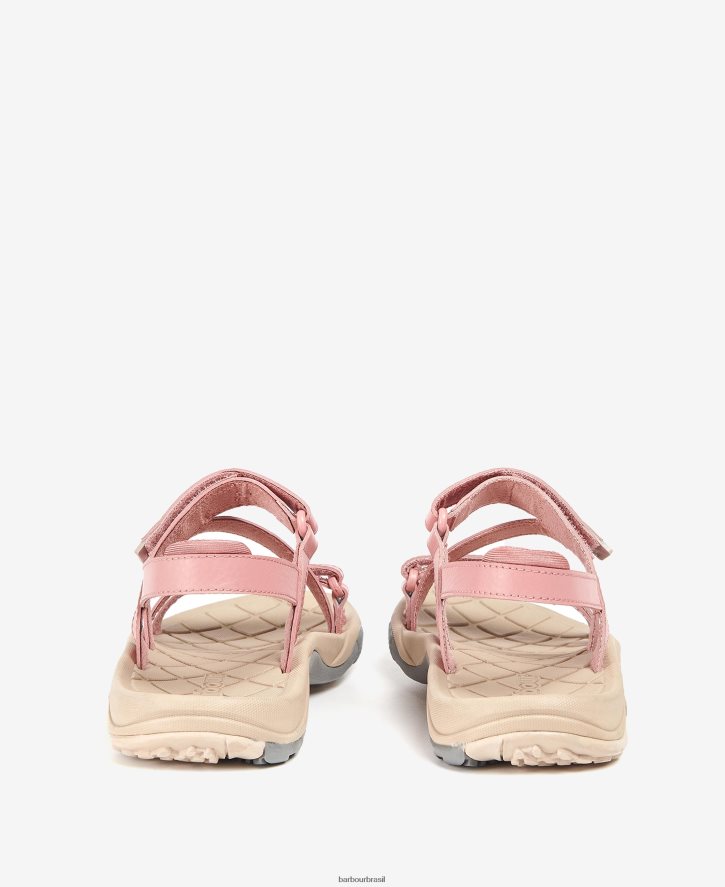 calçados Barbour sandálias esportivas com tiras kenmore bronzeado mulheres NH44422094