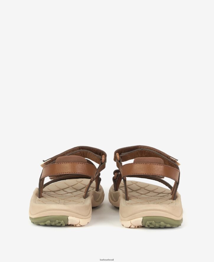 calçados Barbour sandálias esportivas com tiras kenmore bronzeado mulheres NH44422102
