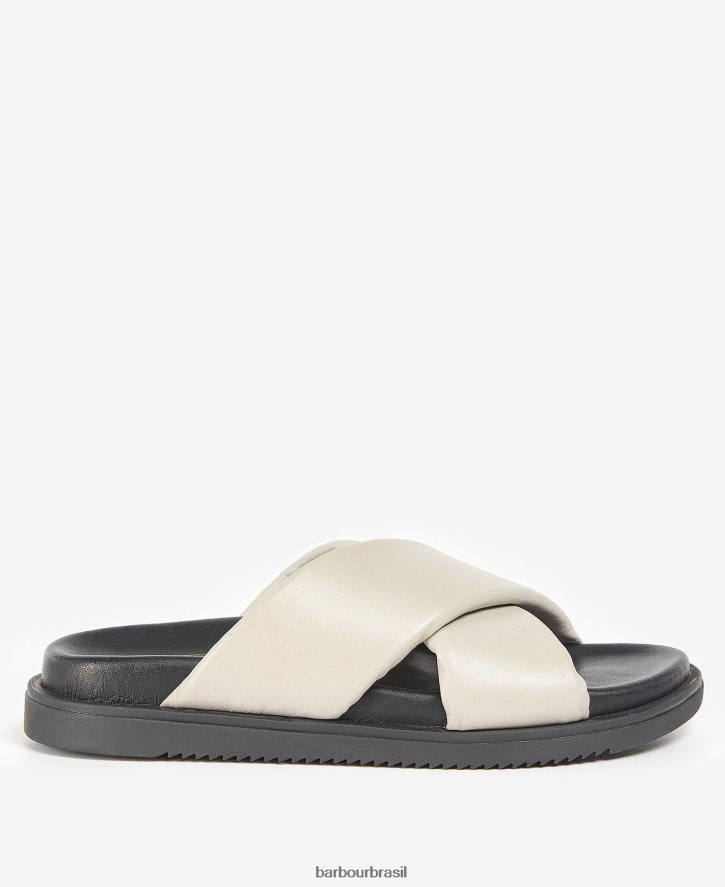 calçados Barbour sandálias lorimer preto clássico mulheres NH44422097