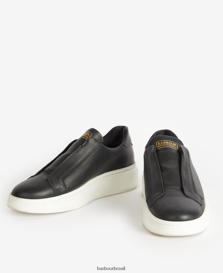 calçados Barbour treinadores de transporte branco mulheres NH44422138