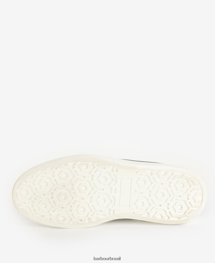 calçados Barbour treinadores de transporte branco mulheres NH44422138