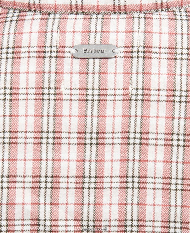 roupas Barbour camisa de campo verificação múltipla mulheres NH44421625