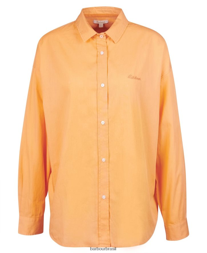 roupas Barbour camisa de verão kenmore rosa clássico mulheres NH44421632