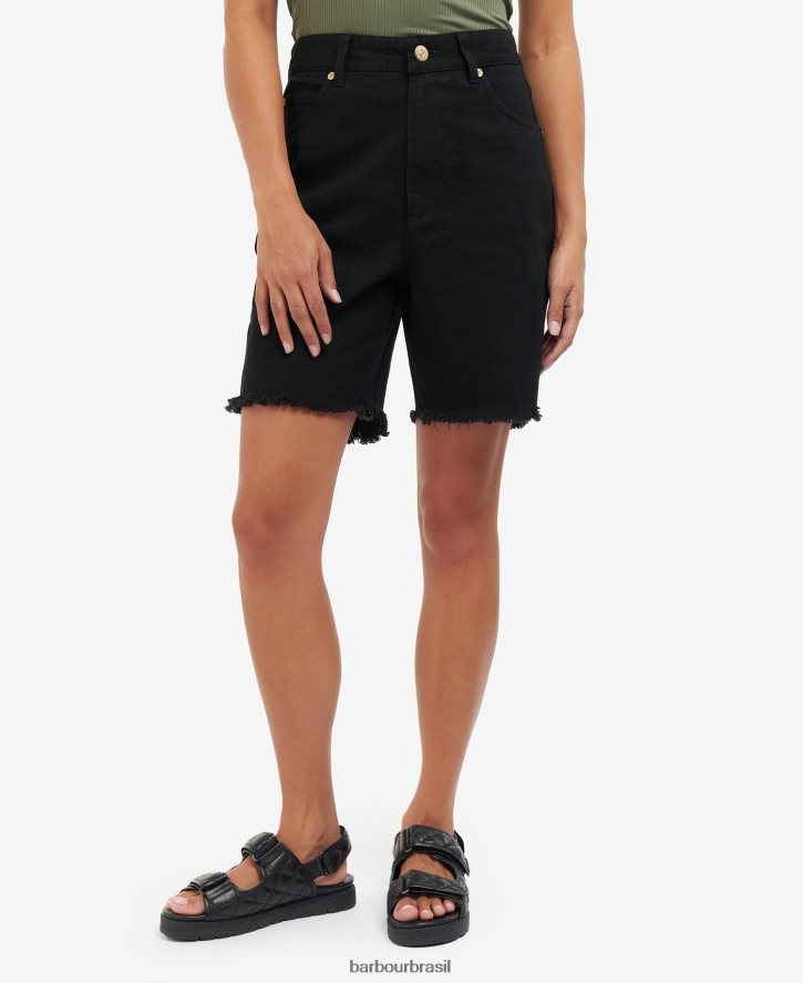 roupas Barbour bermuda galica branco clássico mulheres NH44421799