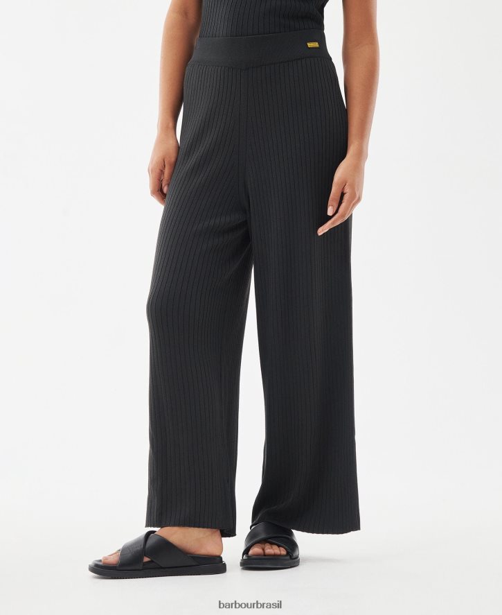 roupas Barbour calça do anderson verão preto mulheres NH44421777