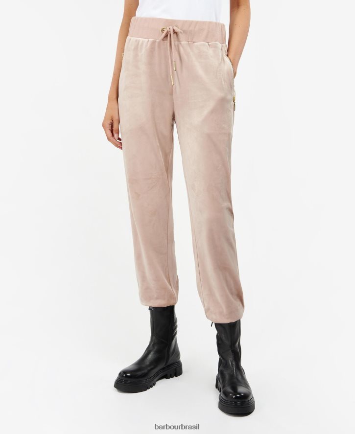 roupas Barbour corredor de estrada argila rosa mulheres NH44421810