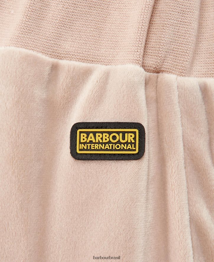 roupas Barbour corredor de estrada argila rosa mulheres NH44421810
