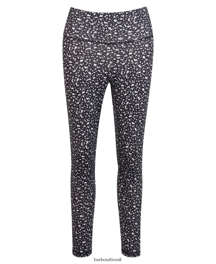 roupas Barbour legging maratona multi glicínias mulheres NH44421808