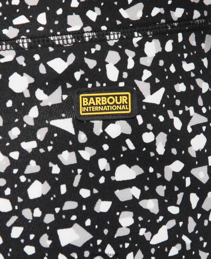 roupas Barbour legging maratona multi glicínias mulheres NH44421808