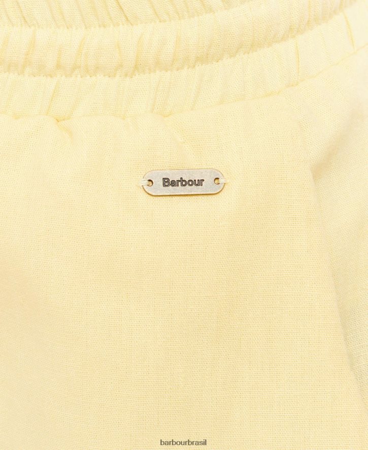 roupas Barbour shorts Elsden Soro de leite coalhado mulheres NH44421803