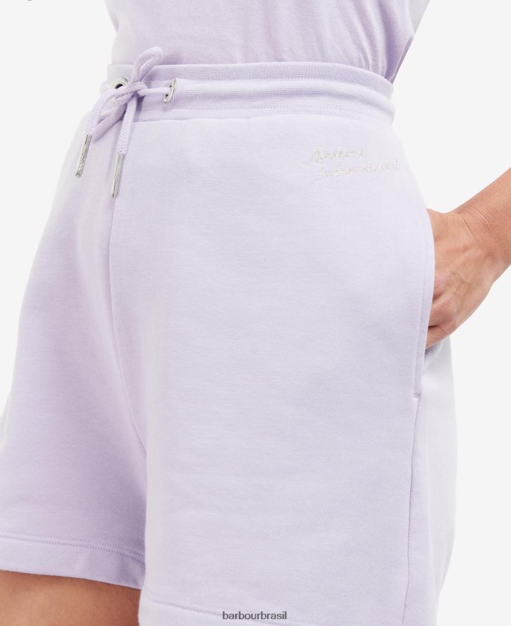 roupas Barbour shorts xadrez fondant gelado mulheres NH44421794