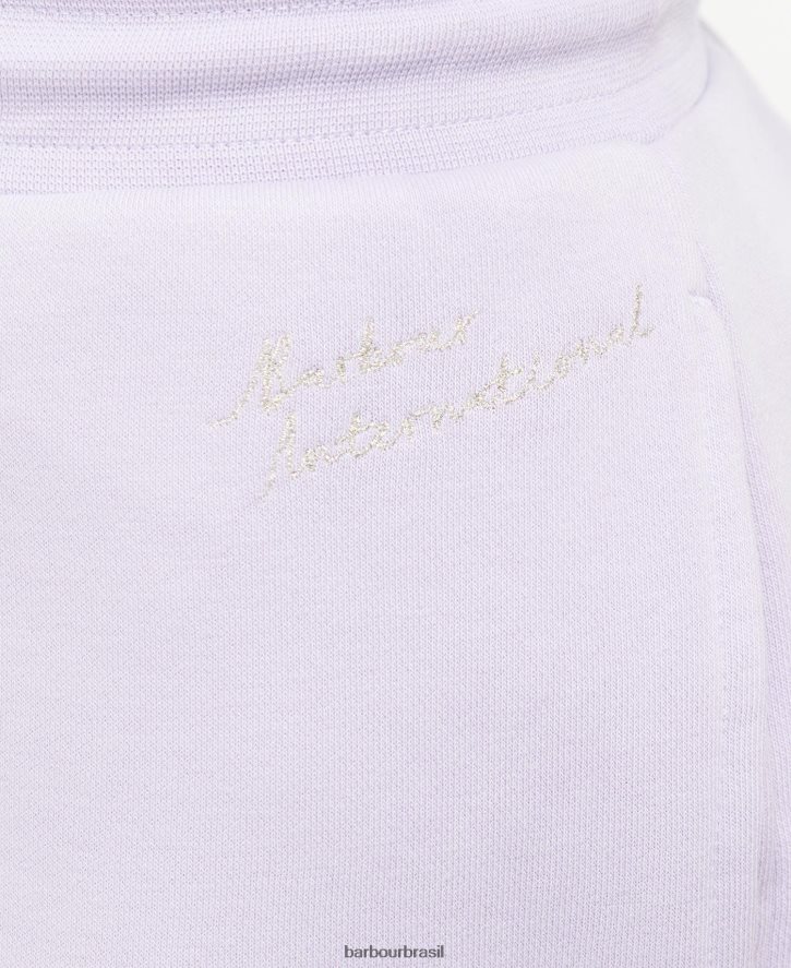 roupas Barbour shorts xadrez fondant gelado mulheres NH44421794