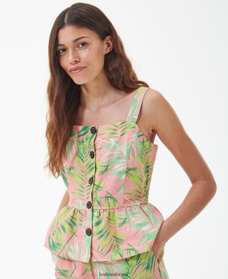 roupas Barbour arália top clássico multi mulheres NH44421622