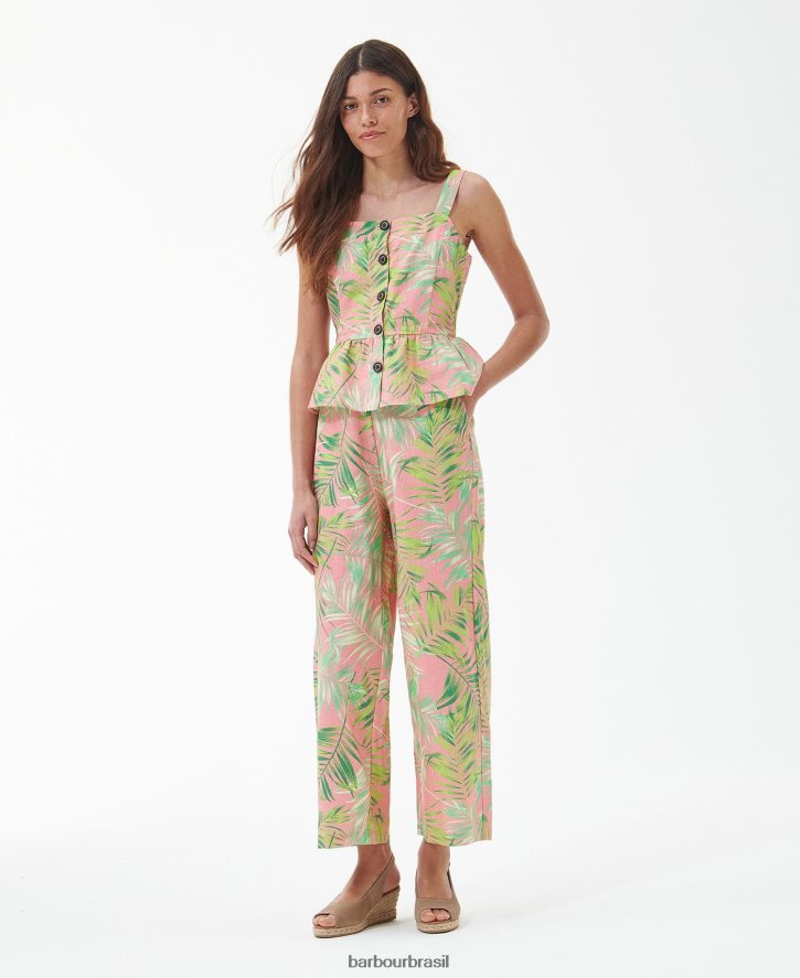 roupas Barbour arália top clássico multi mulheres NH44421622