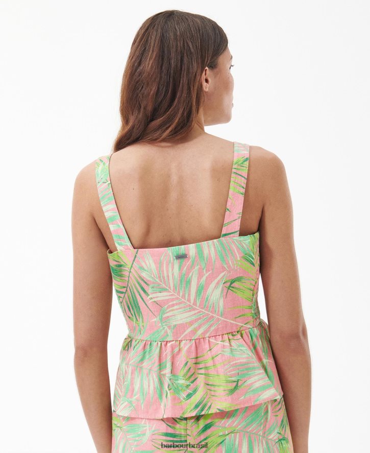 roupas Barbour arália top clássico multi mulheres NH44421622