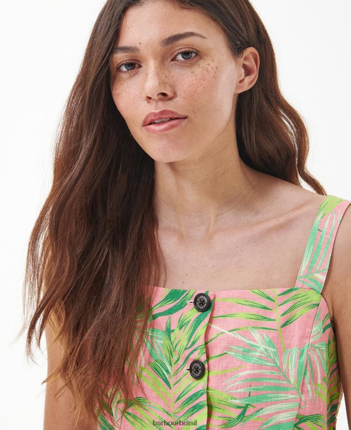 roupas Barbour arália top clássico multi mulheres NH44421622